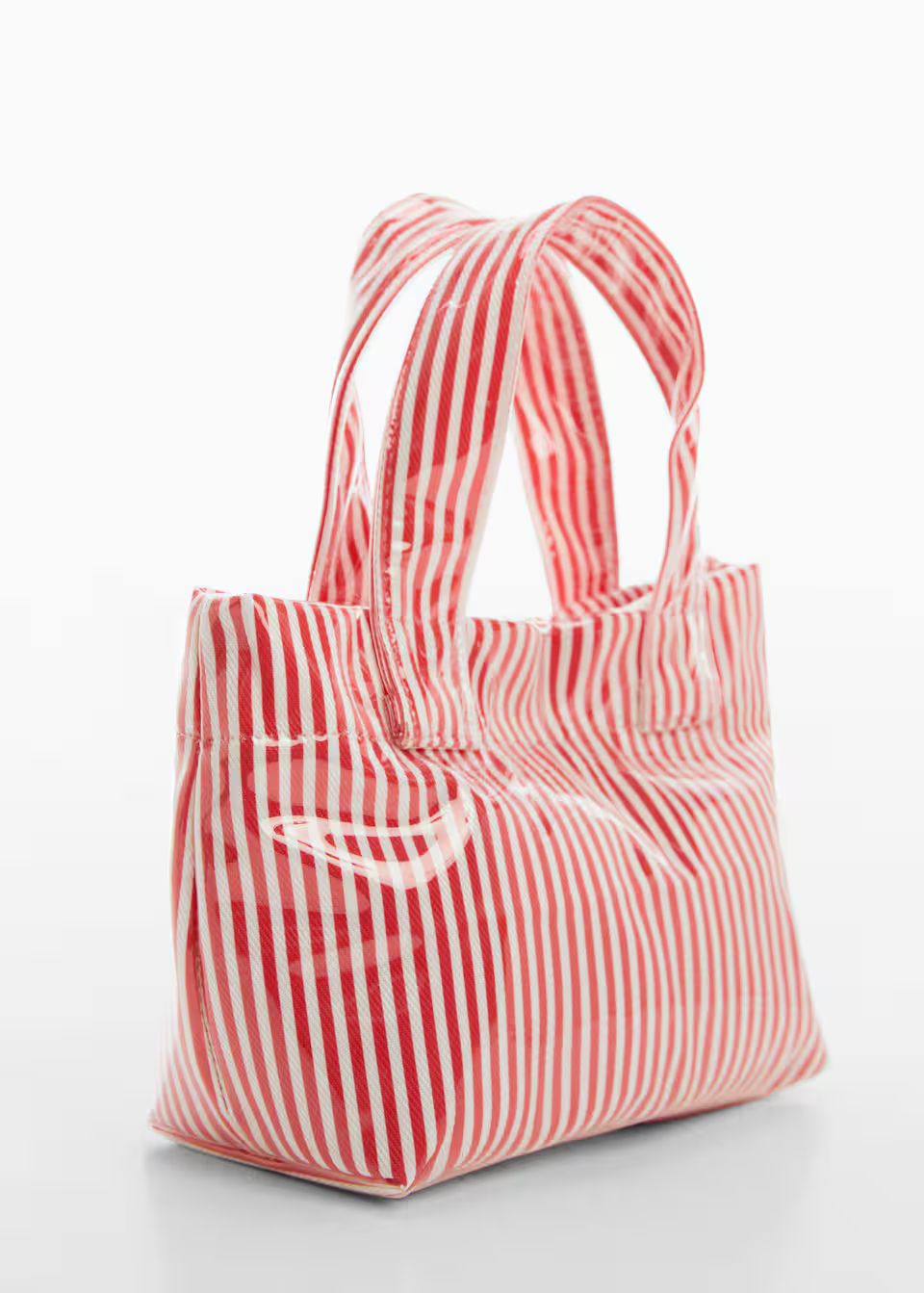 Striped handbag -  Women | Mango USA | MANGO (US)