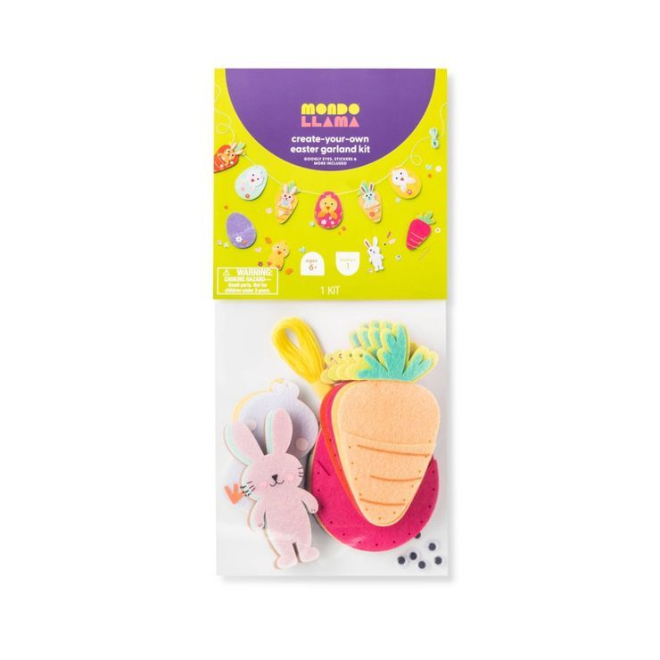 Create-Your-Own Easter Kids' Garland Kit - Mondo Llama™ | Target