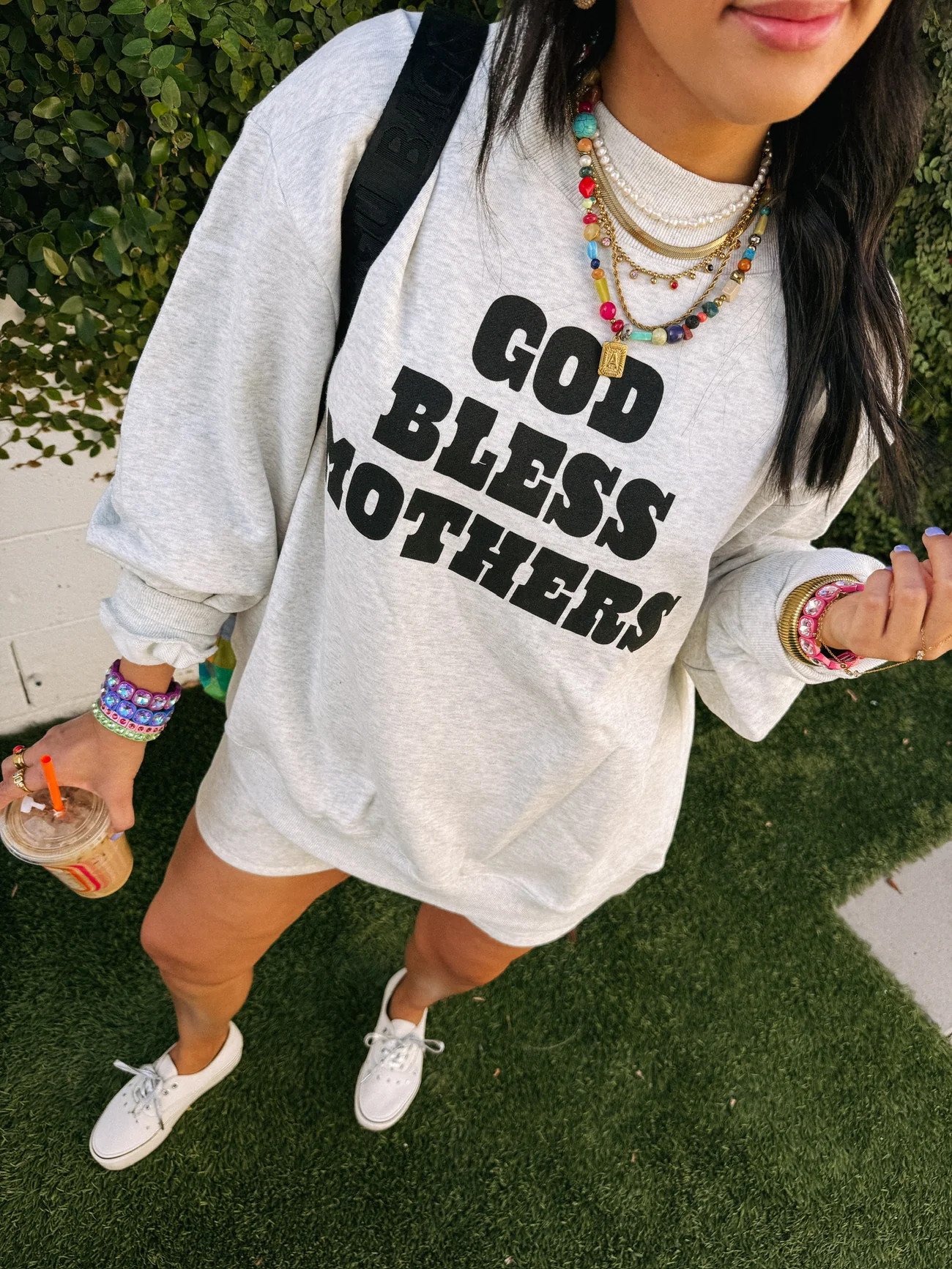 ETTA OG | god bless mothers mock neck | Etta+East
