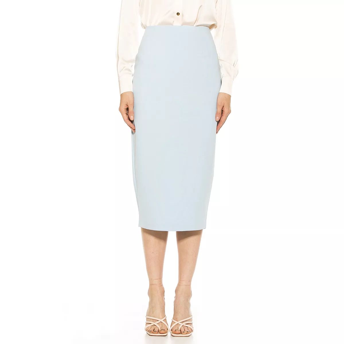 Women's ALEXIA ADMOR Jacki Midi Pencil Skirt With Back Slit | Kohl's