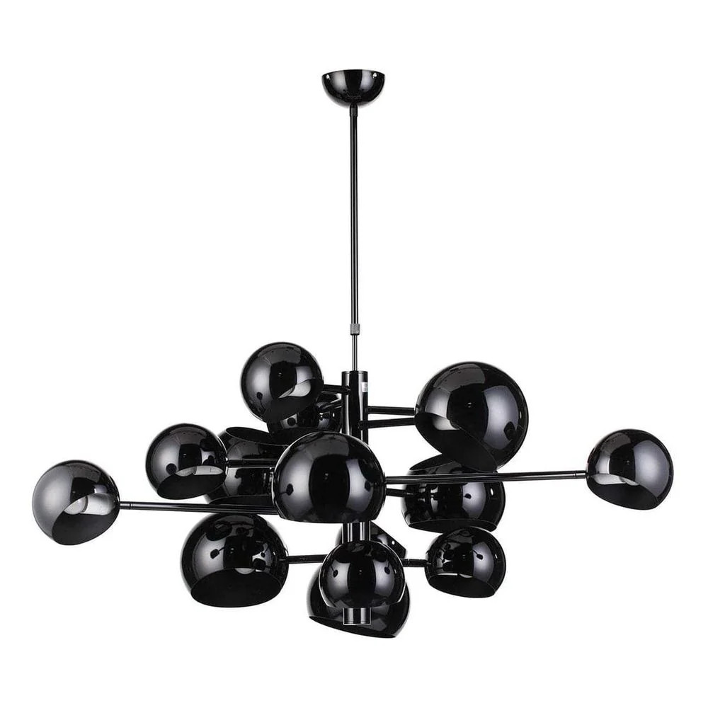 Modern Stellae Chandelier - Black | France and Son