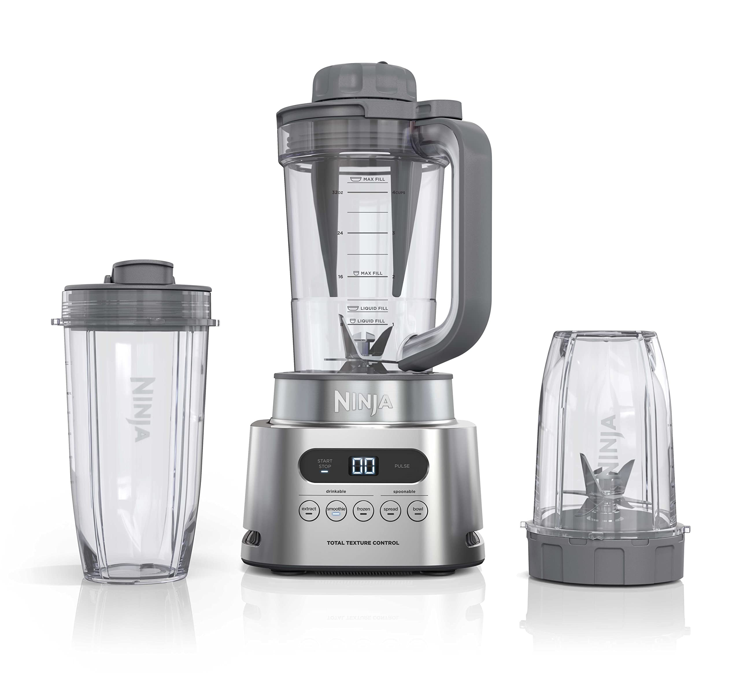 Ninja SS151 TWISTi Blender DUO, High-Speed 1600 WP Smoothie Maker & Nutrient Extractor* 5 Functio... | Amazon (US)