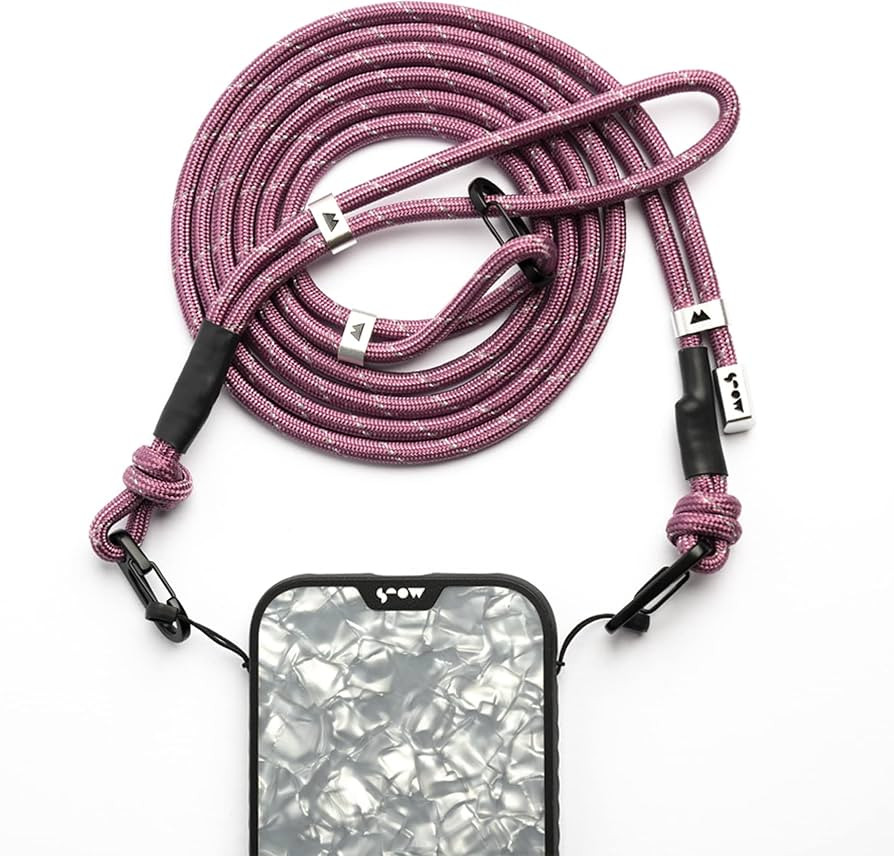 Mous – Phone Lanyard Crossbody with Detachable Wrist Strap – Purple | Amazon (UK)