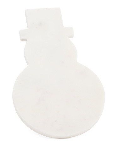 15x12 Marble Snowman Cheese Board | Global Home | Marshalls | Marshalls