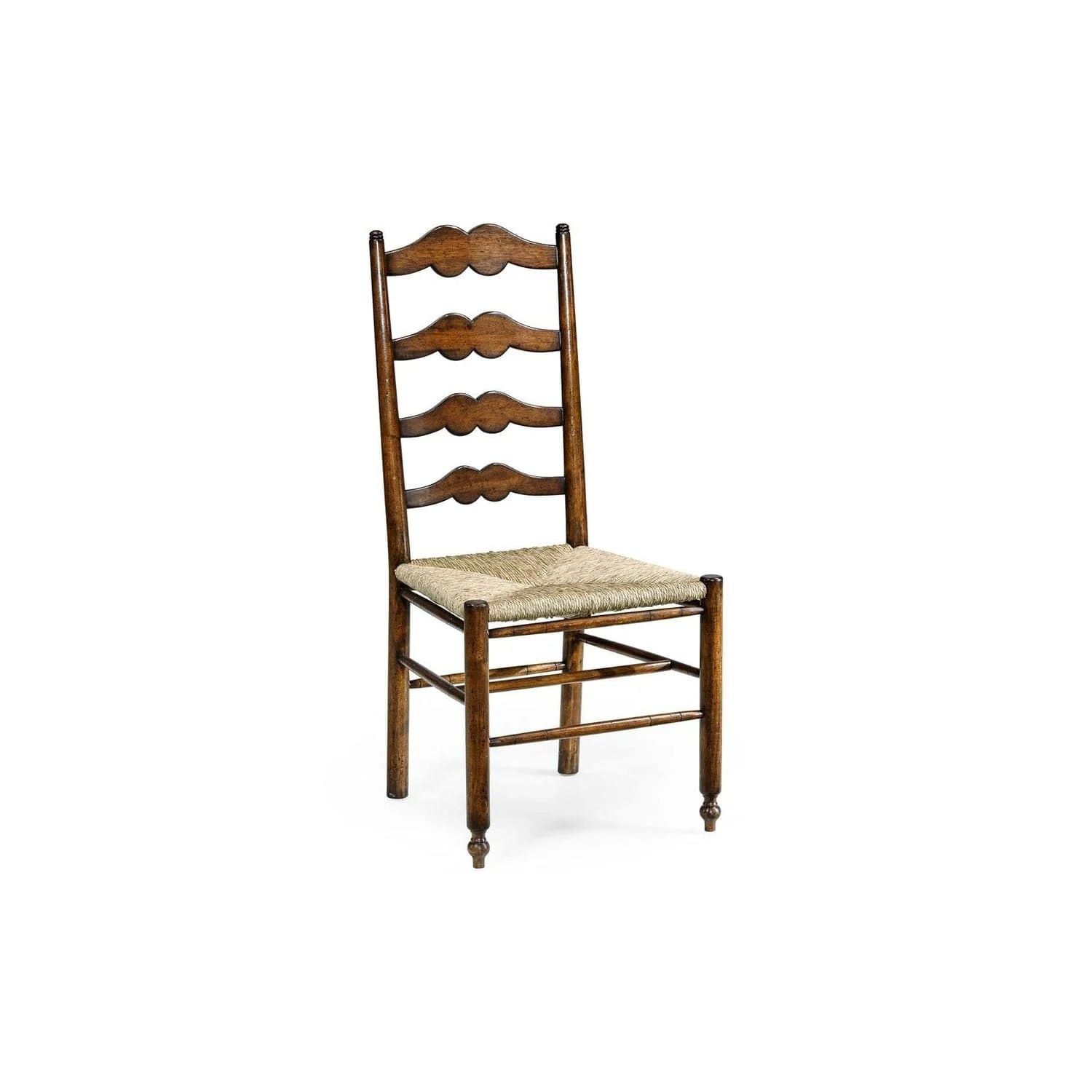 Ladder back country chair with rushed seat | France and Son