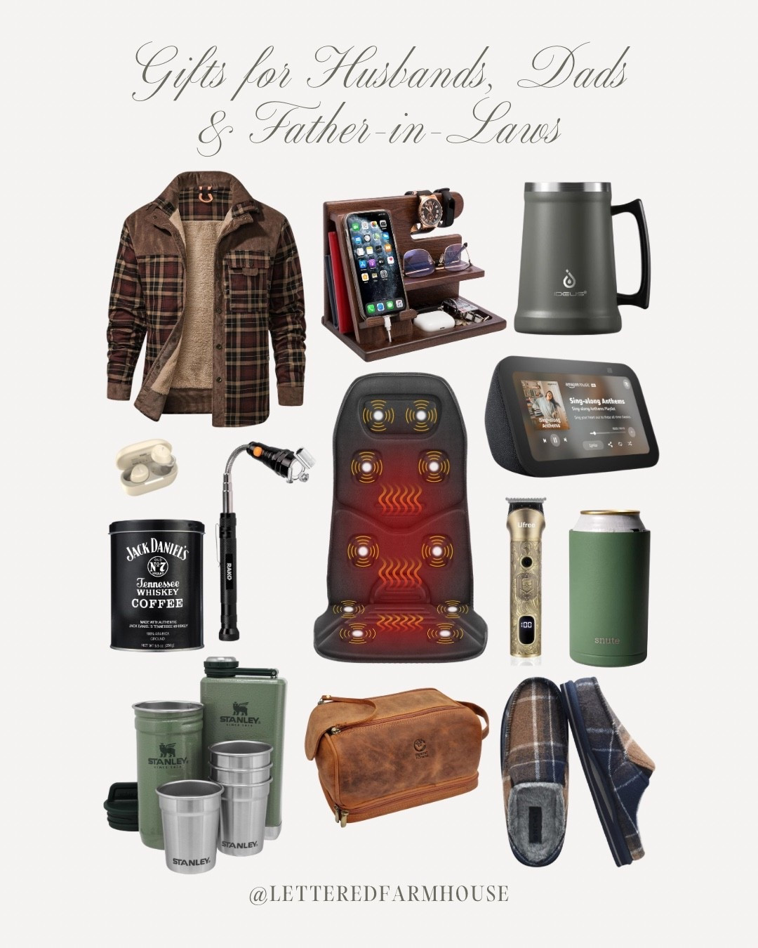 Looking for the best gift ideas for your husband or dad? This curated guide is full of Amazon finds he’ll actually use and love — from cozy plaid jackets and massage seat pads to whiskey coffee, travel organizers, Stanley gear, and smart tech gadgets. 

Dad gifts, gifts for dad, gifts for dad, gifts for father, gifts for father in law, father-in-law, gifts for him, gifts for men, gifts for husband, husband gift, father gift, sports gifts, golf gifts, coffee gifts, camping gifts, grilling gifts, dad birthday gifts, husband birthday gifts, father in law birthday gift ideas, boyfriend birthday ideas, dad gifts from daughter, group gift, work gift, Father’s Day gift ideas

#LTKMens #LTKTravel #LTKfoodie