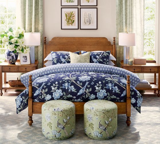 Kravet Meadowlark Reversible Duvet Cover | Pottery Barn (US)
