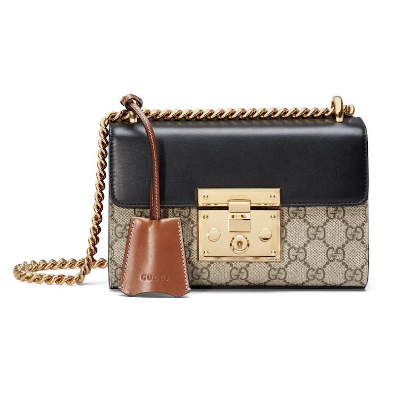 Padlock small GG shoulder bag beige | Gucci (US)