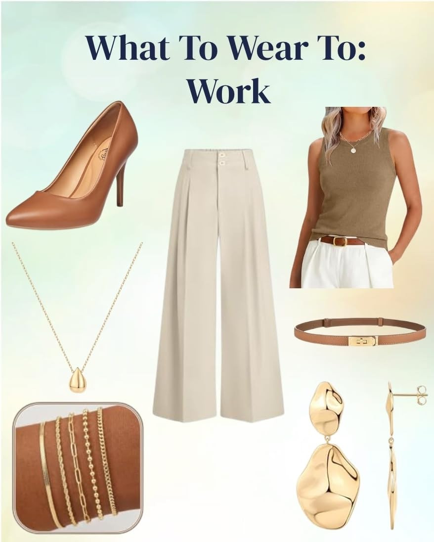 What to wear to work when you have to go to the office!

#LTKootd #LTKOver40 #LTKWorkwear