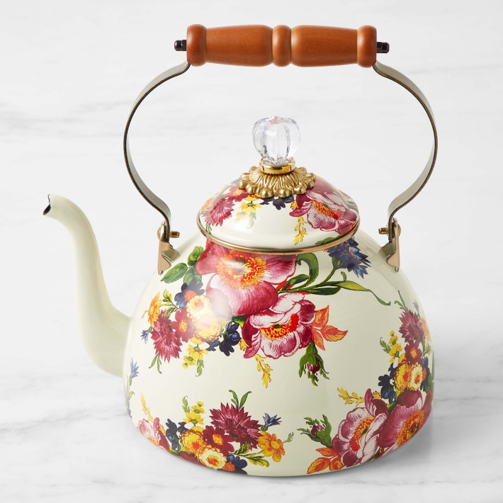 MacKenzie-Childs Flower Market Tea Kettle | Williams-Sonoma