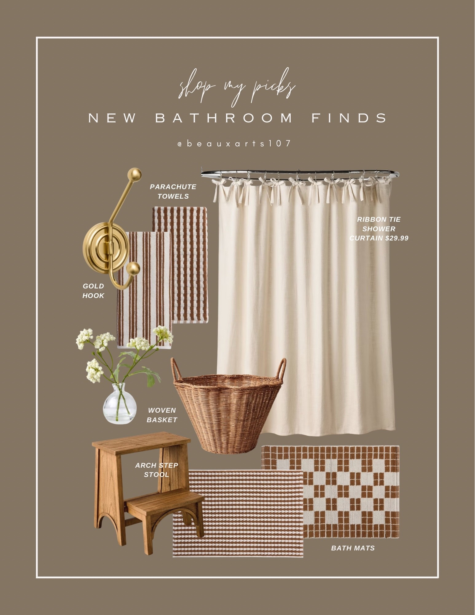 Check out these beautiful new arrivals for the bathroom/home for under $50

#LTKFindsUnder50 #LTKHome #LTKSaleAlert
