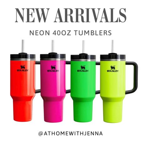 NEW neon 40oz Stanley tumblers! 

#LTKFestival #LTKSeasonal #LTKfindsunder50