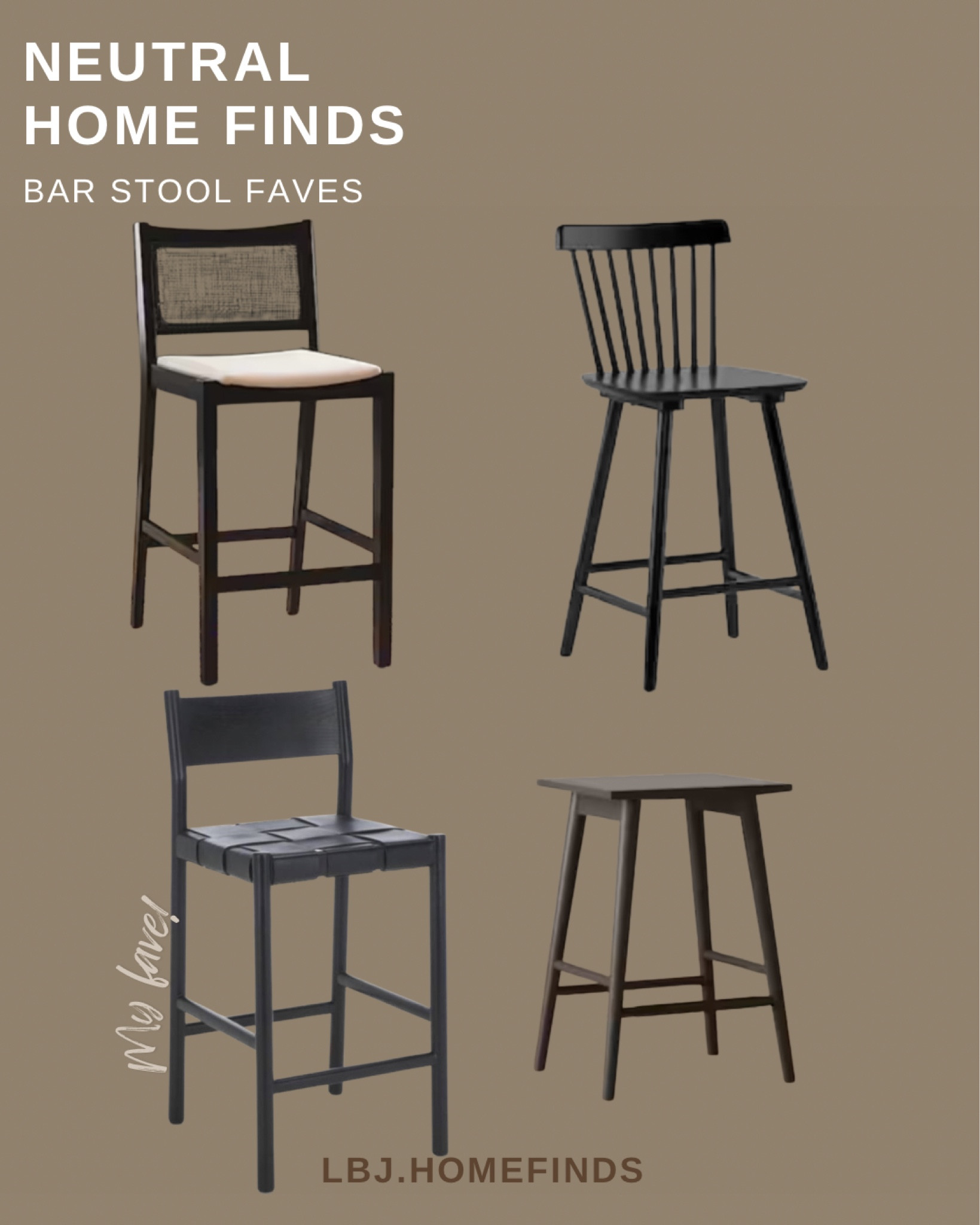 Black bar stools that instantly elevate a kitchen 🖤

These neutral black bar stools are perfect if you want a modern, timeless look without spending designer prices.

From woven seat styles to classic spindle backs, these pieces give your kitchen high-end character while staying budget friendly.

I spend hours finding the best affordable furniture so you don’t have to.



#LTKSaleAlert #LTKdayinmylife #LTKHome