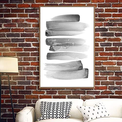 wall26 Framed Canvas Wall Art for Living Room, Bedroom Brush Strokes I Canvas Prints for Home Dec... | Amazon (US)
