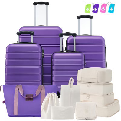 Dexmalle Hardshell Luggage Sets 4 pcs + Bag Spinner Suitcase | Target