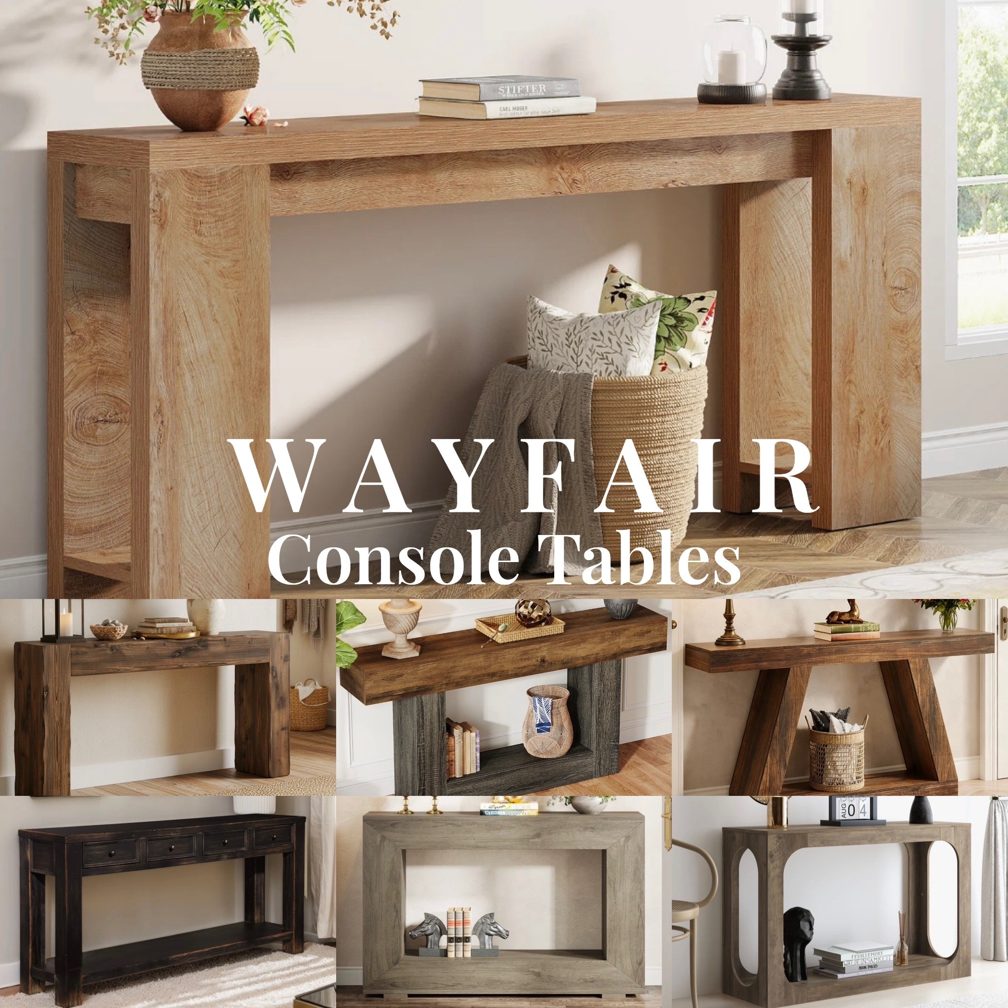 Really great console tables for the entry way or sofa 🙌
@Wayfair 


#LTKU #LTKSaleAlert #LTKHome
