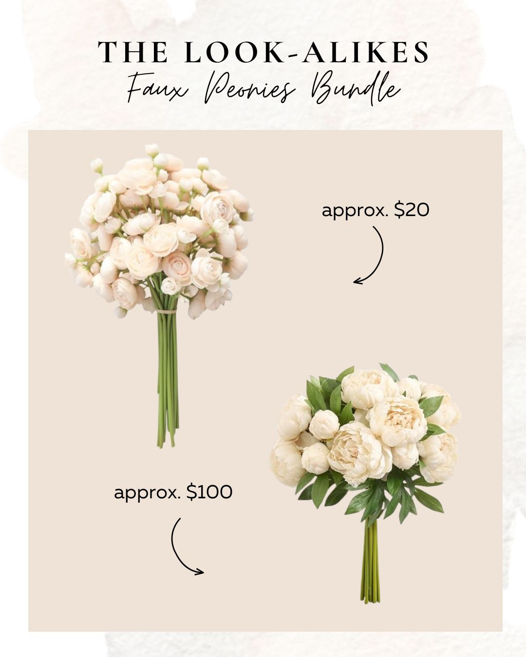 The Look-Alikes: Faux Peonies Bundles

 

 #LTKHome