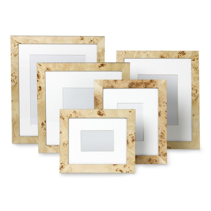 Exotic Burl Wood Gallery Frame | Williams-Sonoma