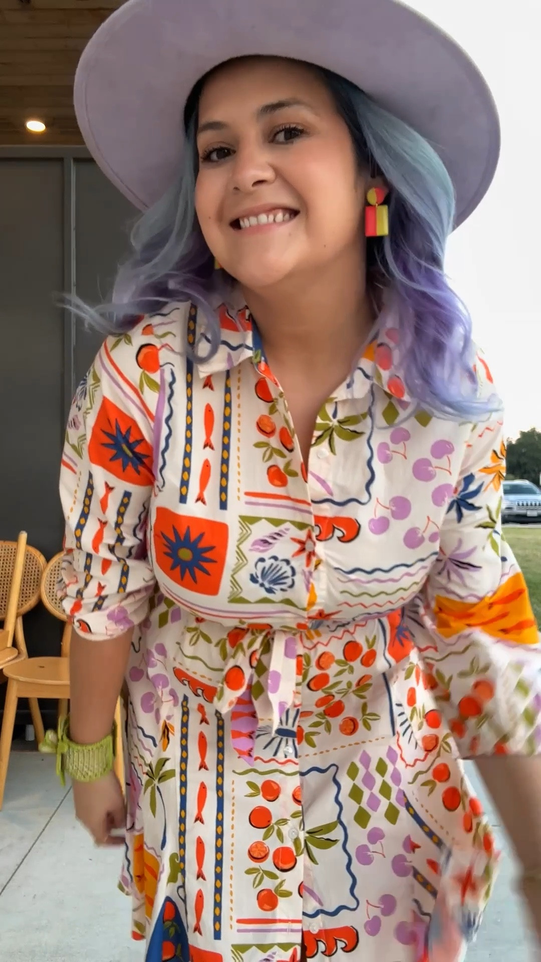 Color blocking! Yes please! 

This MSK dress went perfectly with these split color earrings I got from my local gal @made.bleu ✨ Had to top it off with a signature hat too! 

Fall weather in Texas means transitional pieces are key. 



#LTKMidsize #LTKStyleTip #LTKFindsUnder50