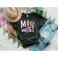 Midwest Is Best T-Shirt-Unisex Fit Tee -Home Short Sleeve -state Pride -Midwest -Graphic | Etsy (US)