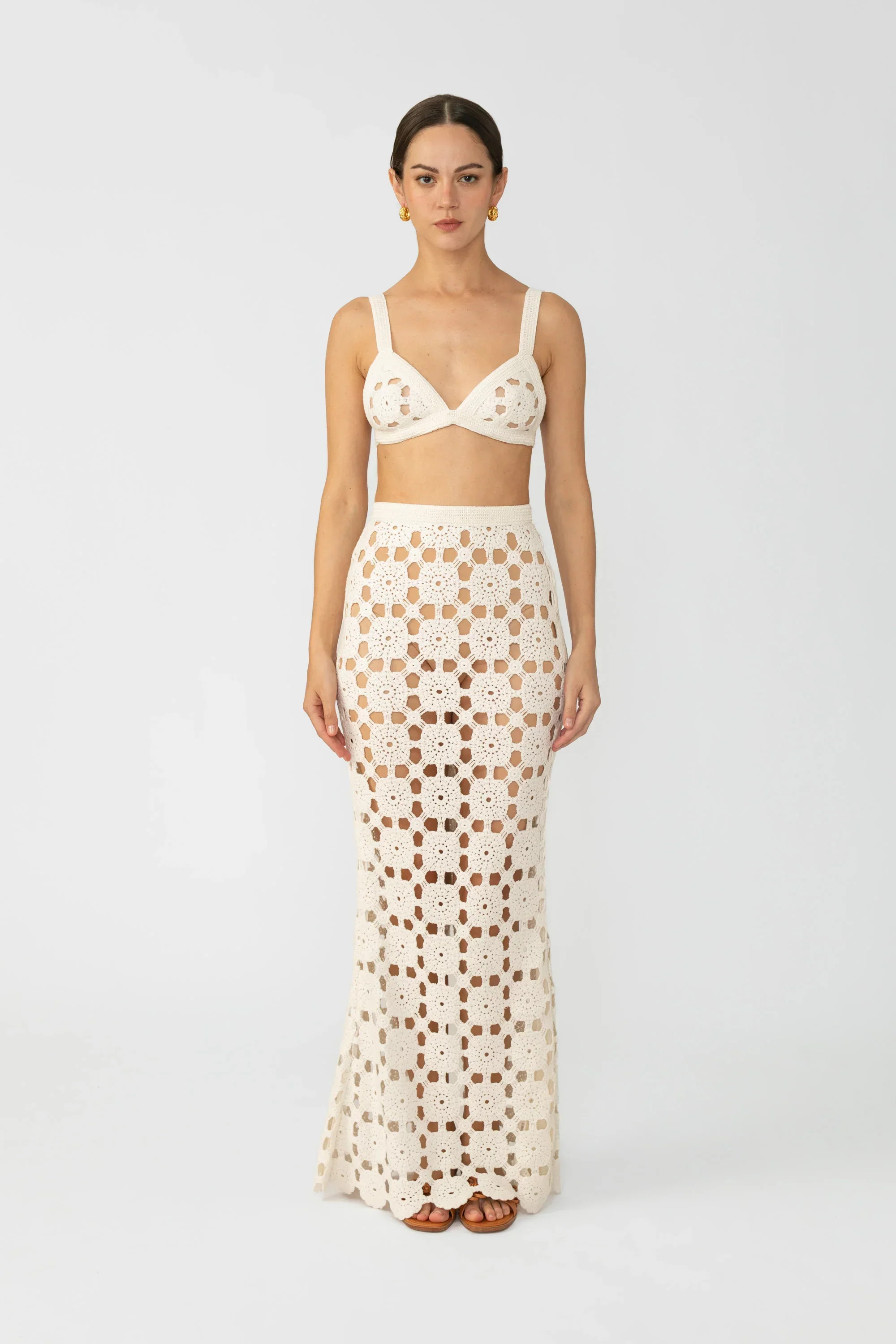 Myko Crochet Skirt | Sau Lee