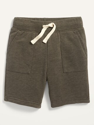French Terry Utility-Pocket Drawstring Shorts for Toddler Boys | Old Navy (US)