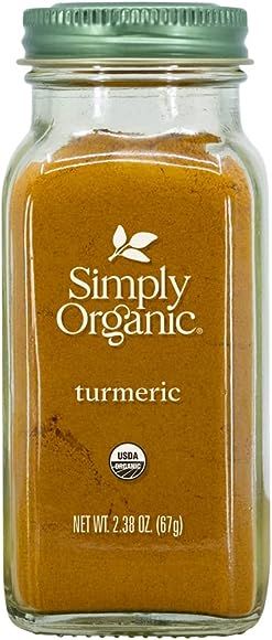 Simply Organic Ground Turmeric Root, Certified Organic | 2.38 oz | Curcuma longa L. | Amazon (US)