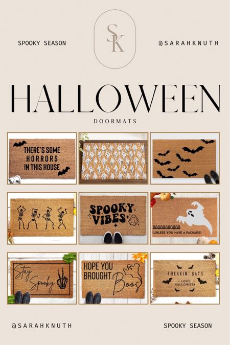 Doormats, Halloween, front porch decor

#LTKsalealert #LTKHalloween #LTKhome