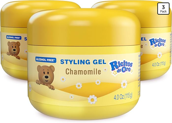 Ricitos de Oro Chamomile Hair Gel -Preserves Natural Color, Non-Greasy, Alcohol Free, Hypoallerge... | Amazon (US)