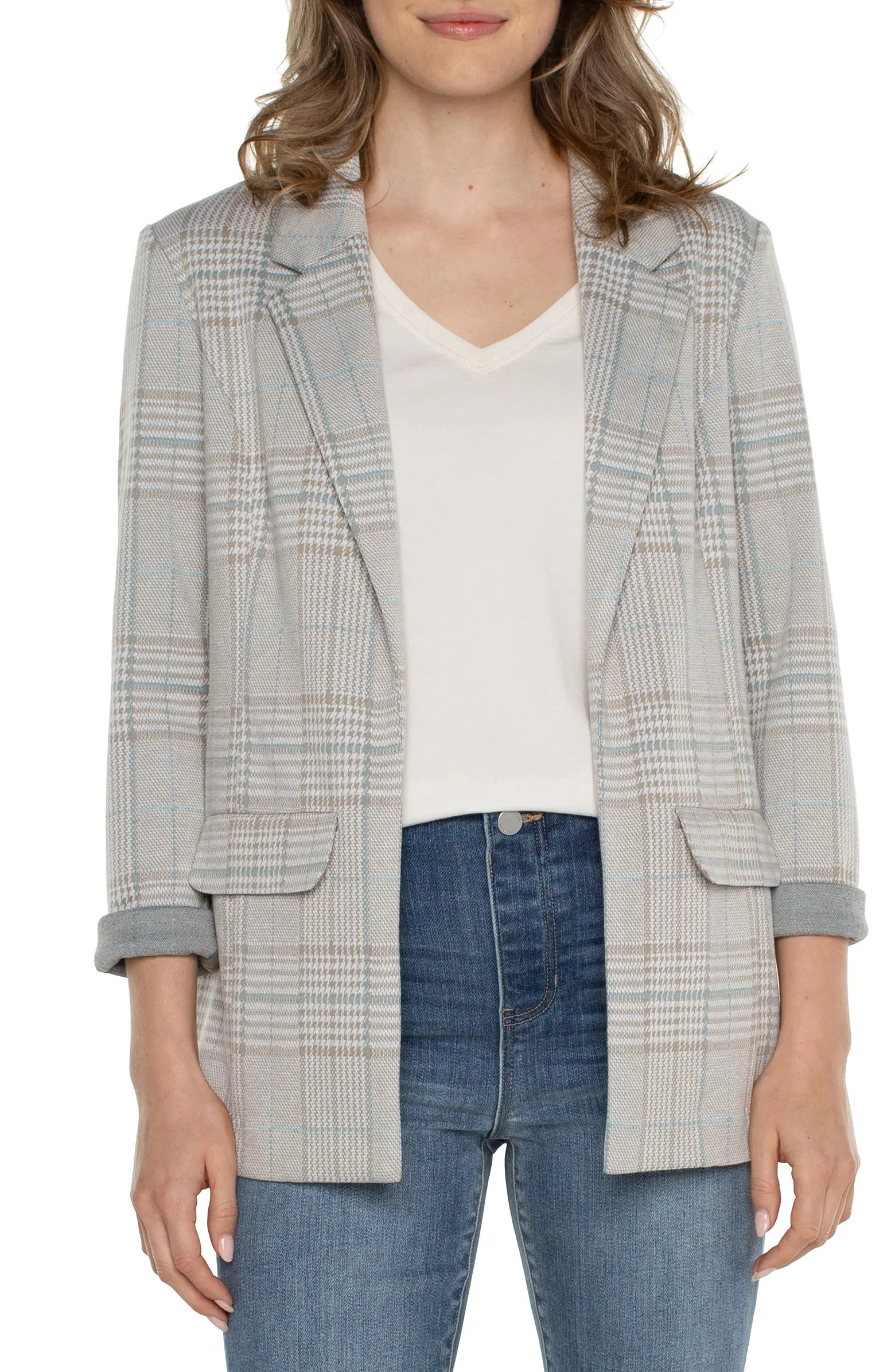 Plaid Boyfriend Blazer | Nordstrom