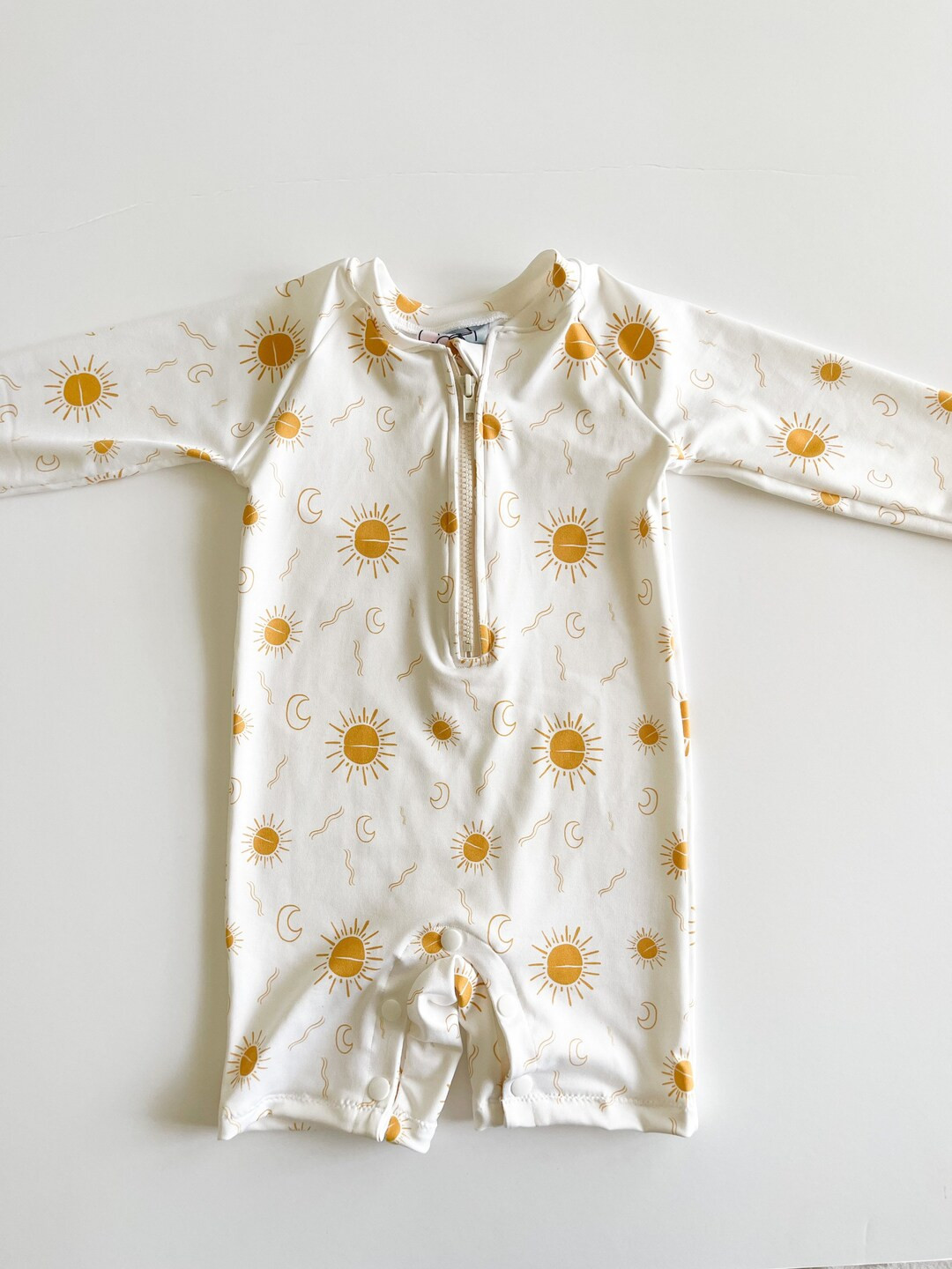 Gender Neutral Rash-Guard// One piece Long Sleeve Bathing Suit// Earth Toned Baby Swimsuit// Chil... | Etsy (US)