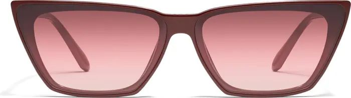 Quay Australia Bad Habit 65mm Oversize Cat Eye Sunglasses | Nordstrom | Nordstrom