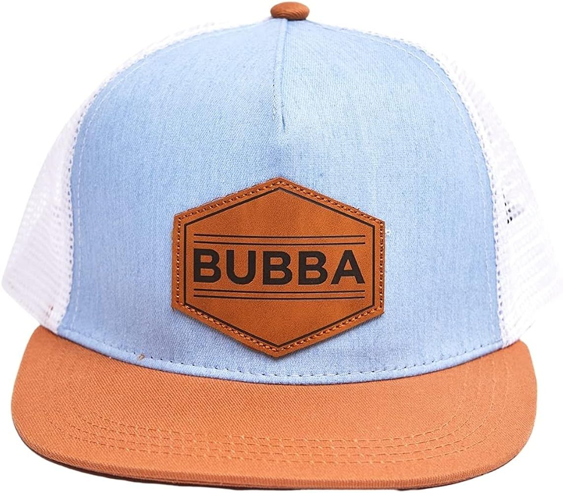 Toddler Hat - Baseball Hat - Baby Bubba Trucker Cap - Infant Newborn Youth Flat Brim Patch Sun Ha... | Amazon (US)