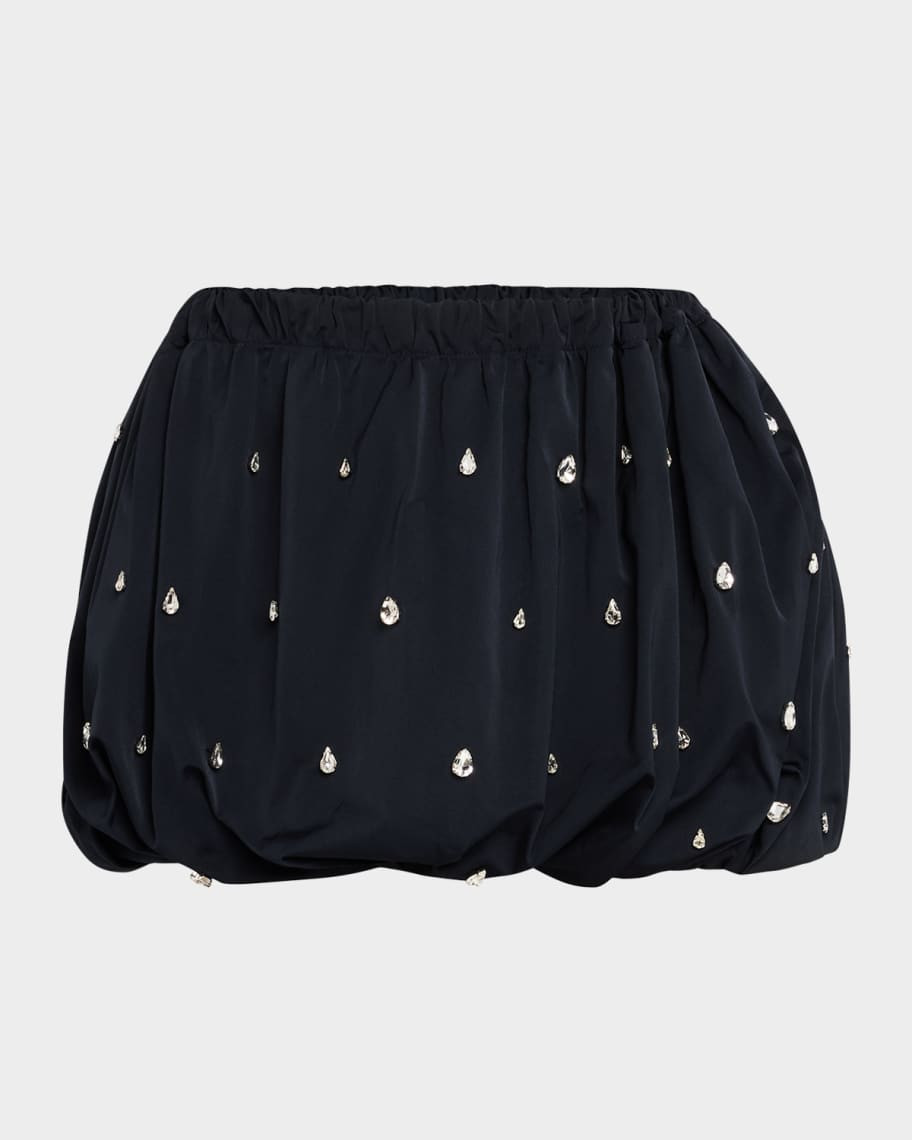 A.L.C. Holly Embellished Bubble Mini Skirt | Neiman Marcus