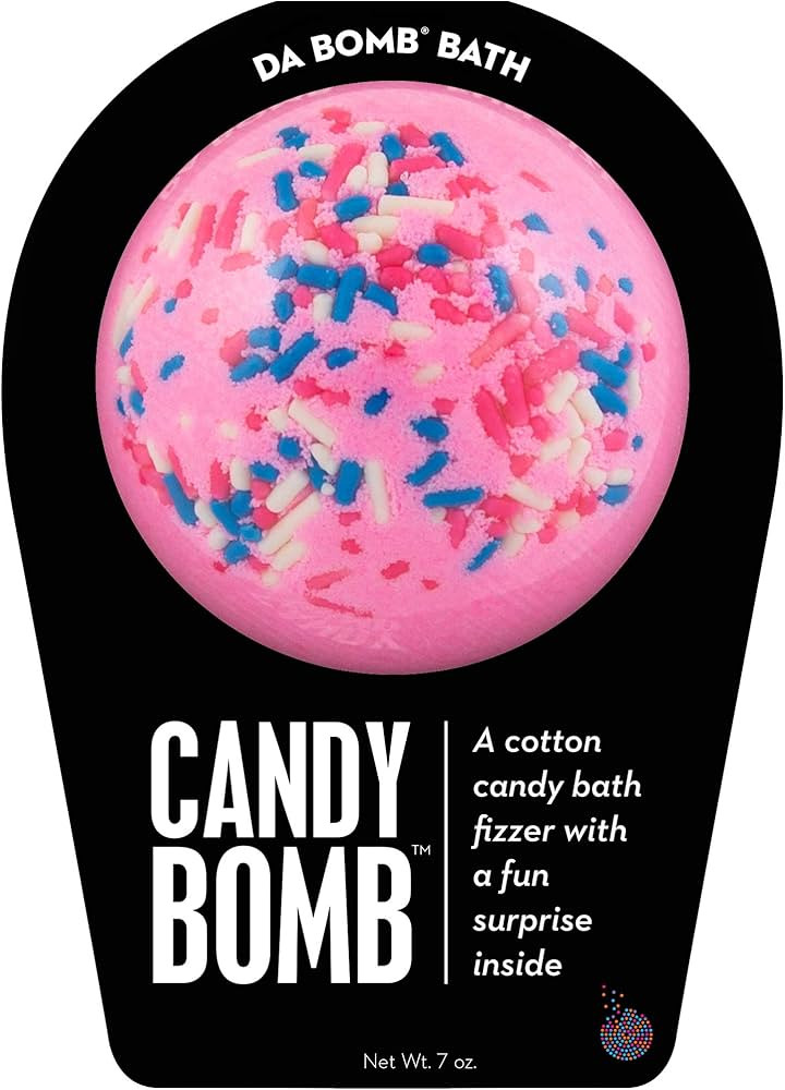 DA BOMB Candy Bath Bomb, 7oz,Pink,SQ9405842 | Amazon (US)