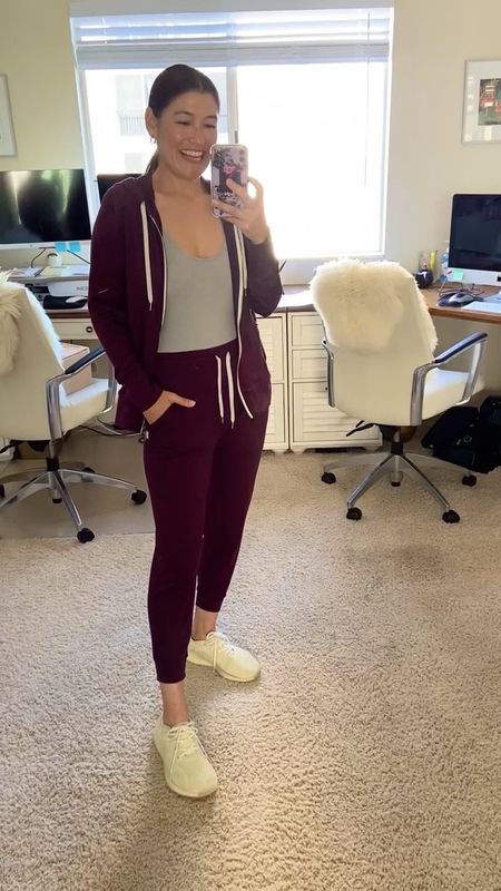 Gift for her idea: Joggers & zip up hoodie by Vuori, insanely comfy & comes in multiple colors #loungeset #airportoutfit #LTKstyletip #LTKunder100 #LTKtravel

#LTKHoliday #LTKSeasonal #LTKGiftGuide