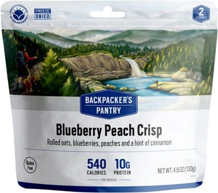 Backpacker's Pantry   Blueberry Peach Crisp - 2 Servings | REI