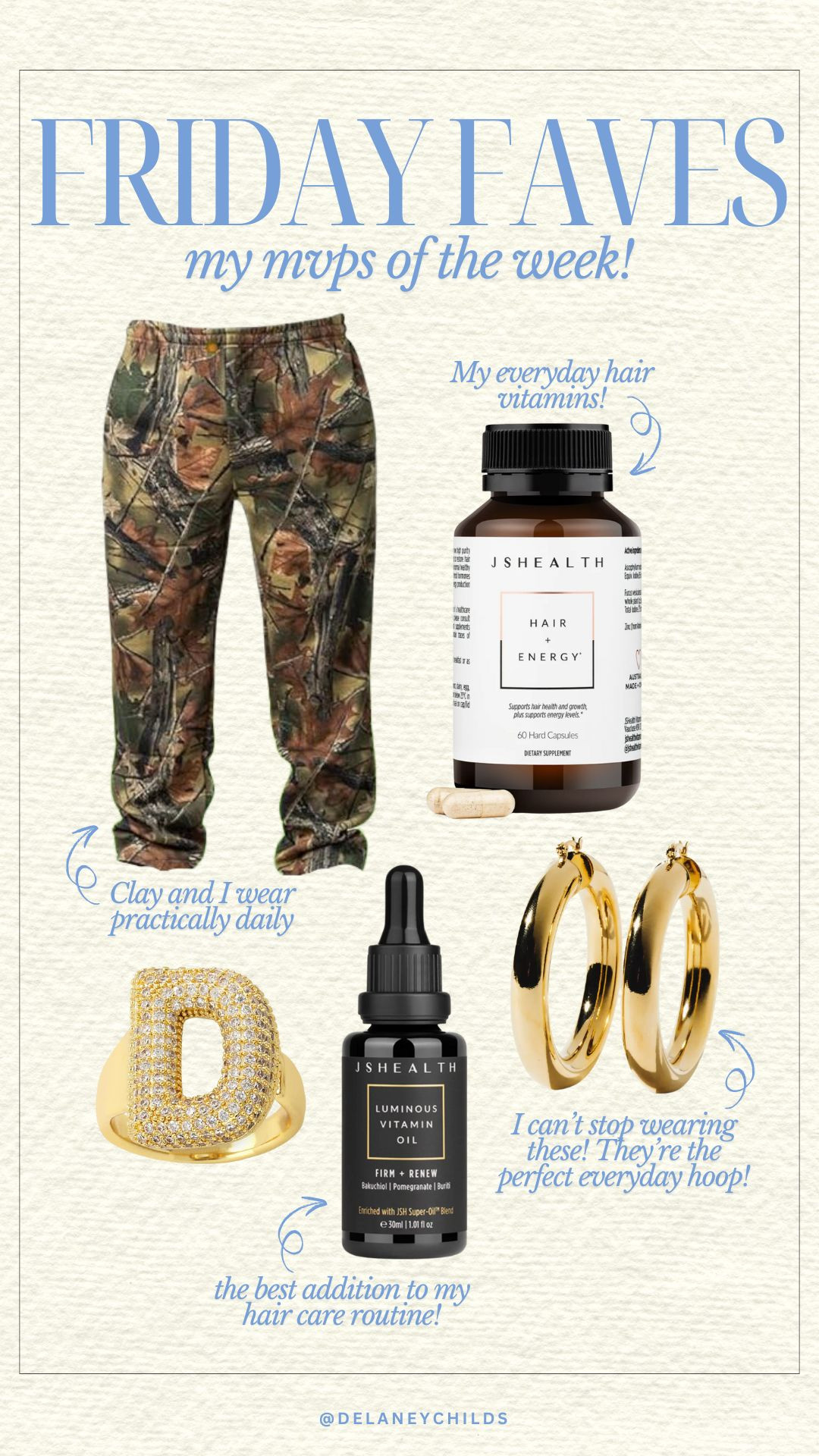 My Friday faves of the week! 

 

#LTKSeasonal #LTKSaleAlert #LTKStyleTip