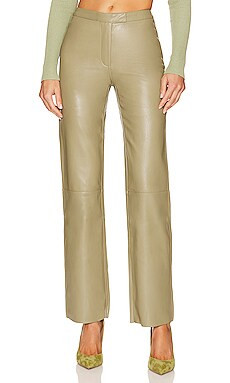 SOVERE Influence Leatherette Pant in Green Tea from Revolve.com | Revolve Clothing (Global)