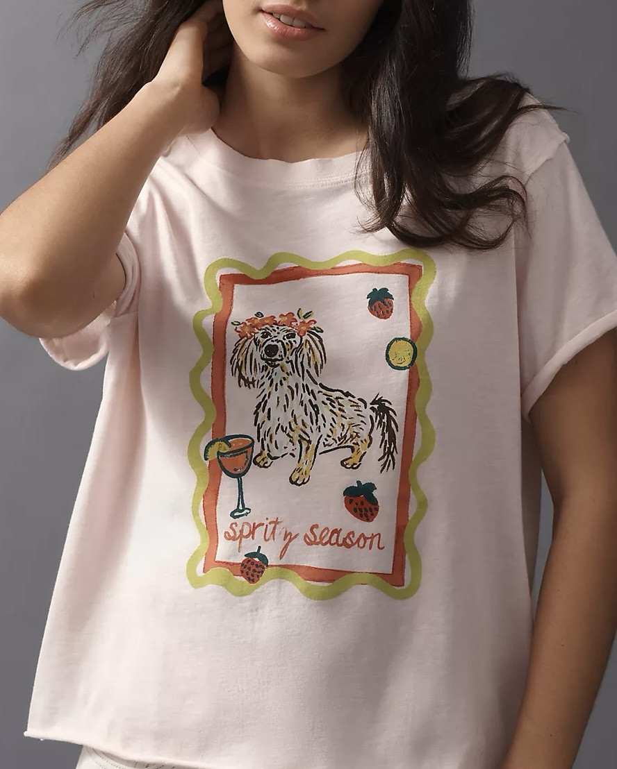 New dachshund tee at Anthropologie! Perfect for summer!

.

.

.

(Dachshund finds, dachshund fashion, dachshund mom, women’s dachshund apparel, Aperol spritz season, summer fashion, summer shirt, dachshund t-shirt, doxie finds, wiener dog, sausage dog, dachshund gifts, #dachshund #anthropologie #spritz #dachshundfinds )

#LTKFestival #LTKootd #LTKSeasonal