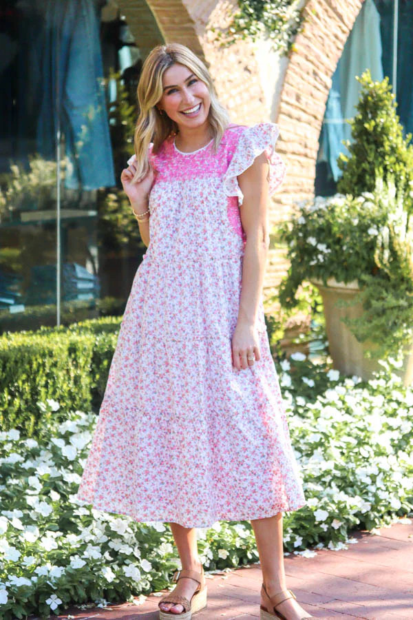 The Rosalee Midi Dress | J.Marie