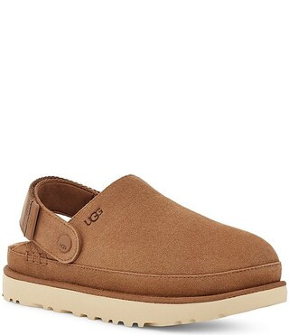 UGG Goldenstar Versatile Platform Suede Clogs | Dillard's | Dillard's
