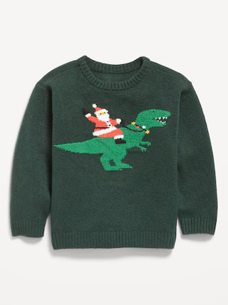 SoSoft Oversized Holiday Graphic Sweater for Toddler Boys | Old Navy (US)