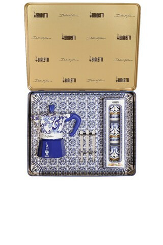 Dolce & Gabbana Casa Bialetti Moka Set in Blue | FWRD 