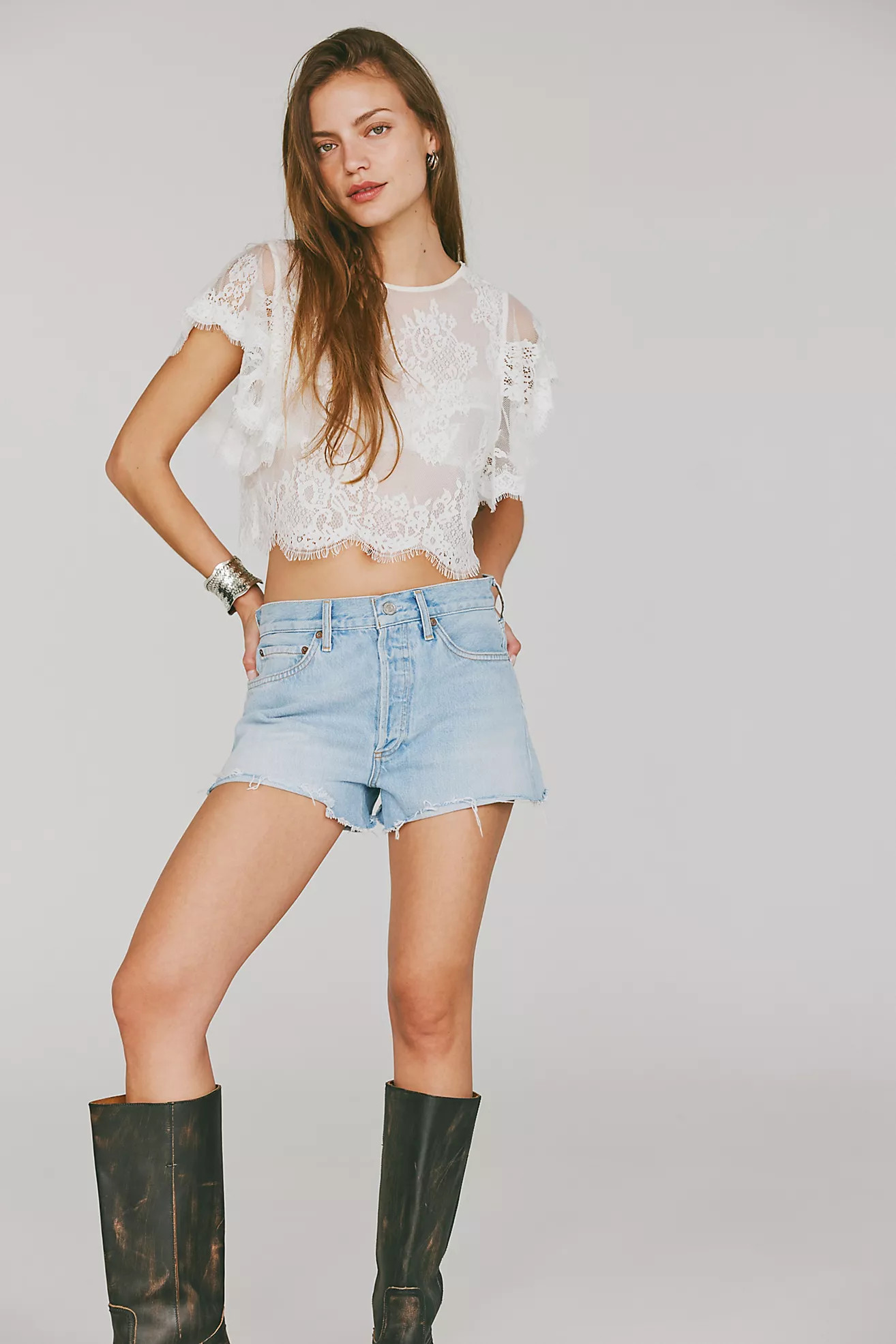 AGOLDE Parker Shorts | Free People (Global - UK&FR Excluded)