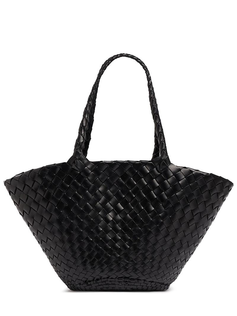 Egola hand-braided leather tote bag | Luisaviaroma