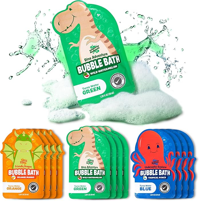 Tub Works® Magical Kids Bubble Bath Character-Themed for Kids Creates Colorful Water | Amazon (US)