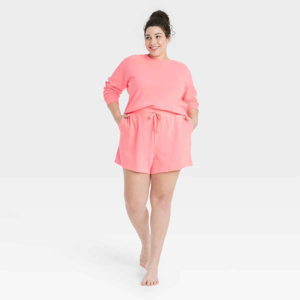 Women's Fleece Lounge Shorts - Colsie™ | Target