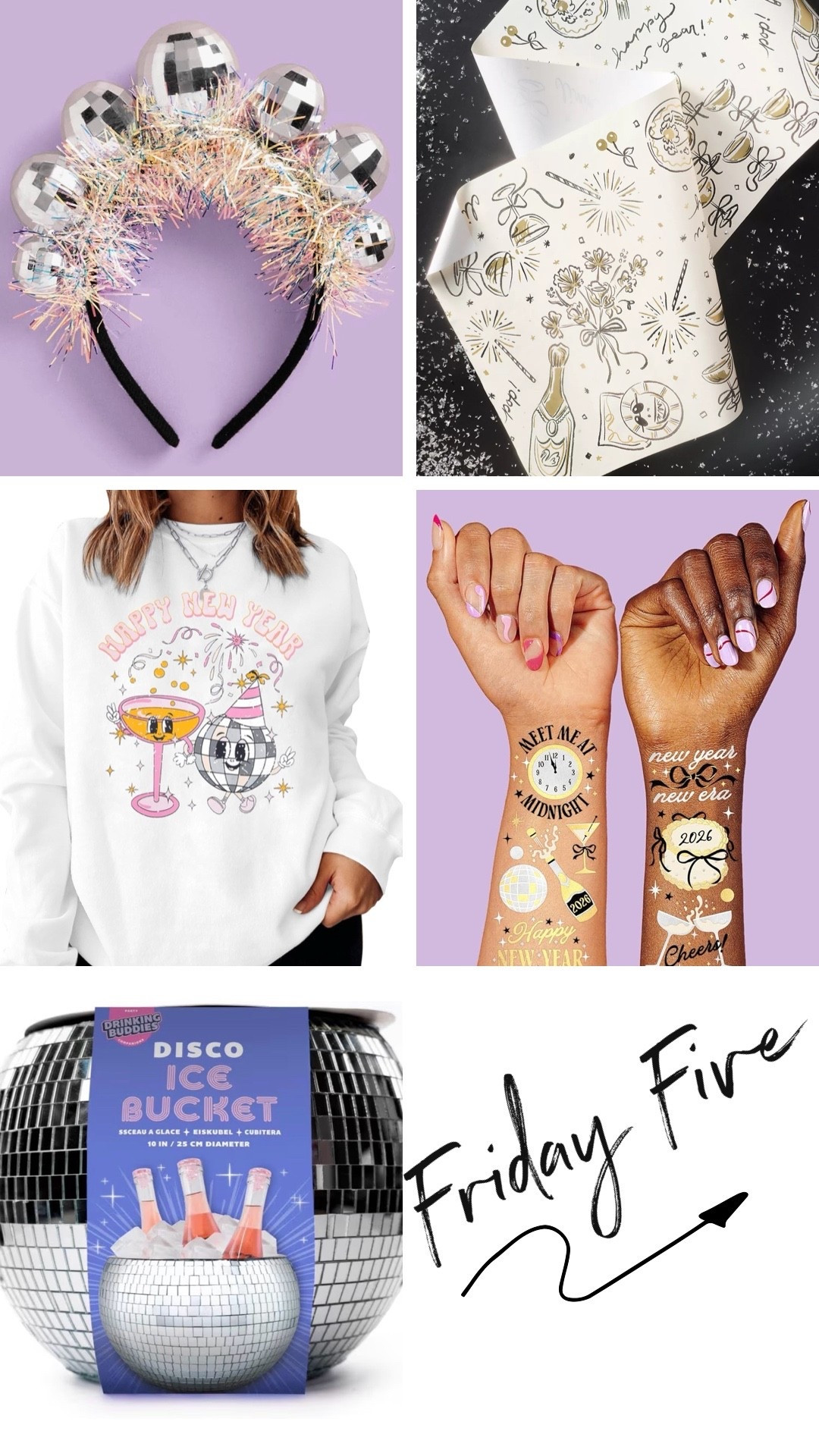 New Year's Eve outfits and party supplies! 

#LTKSeasonal #LTKHoliday