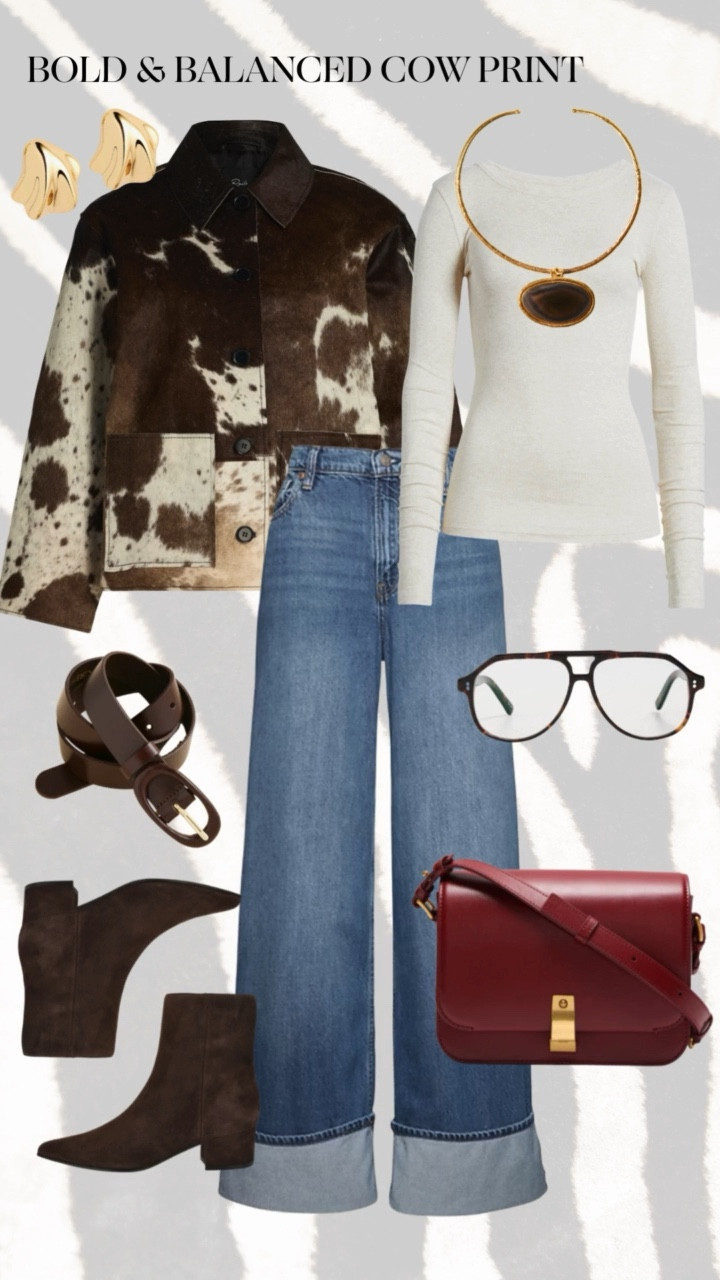 🐆✨ How to Style Animal Print for Fall ✨🐍
Animal print is a timeless fall trend, and the key to wearing it well is all about balance. If you’re new to the trend, start small with a snakeskin belt or leopard flats—just a pop of print goes a long way. For bolder days, try a cow-print jacket or a forever leopard coat to anchor your look.

Styling tips:
✔️ Treat leopard as a neutral—it pairs seamlessly with everything.
✔️ Ground bold prints with rich fall tones like chocolate, burgundy, and olive.
✔️ Keep it polished by mixing one statement print with clean denim or tailored basics.
✔️ Use accessories (belts, bags, shoes) as your entry point if you’re print-shy.

Every piece in this edit is chic, wearable, and easy to style for day or night. 🍂
Shop all of these fall animal print looks now on jcathell.com
 and LTK.

#FallFashion #AnimalPrintStyle #LeopardPrint #SnakeskinBag #CowPrintJacket #FallOutfitInspo #ChicStyle #LTKstyletip

Fall outfit, fall fashion

#LTKShoeCrush #LTKStyleTip #LTKOver40